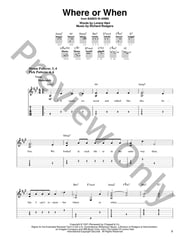 Where or When Guitar and Fretted sheet music cover